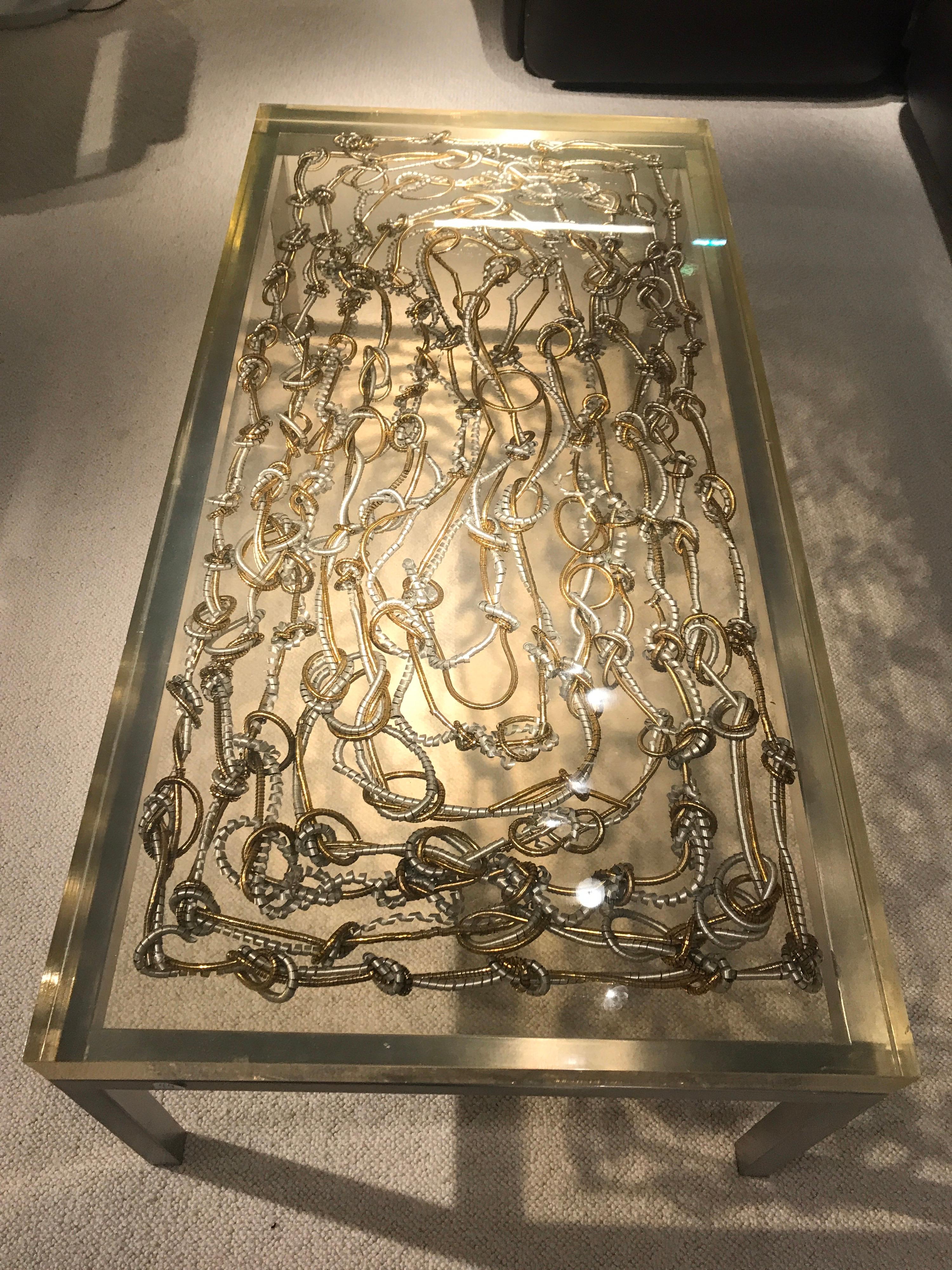Marie Claude de Fouquieres Resin Table 4