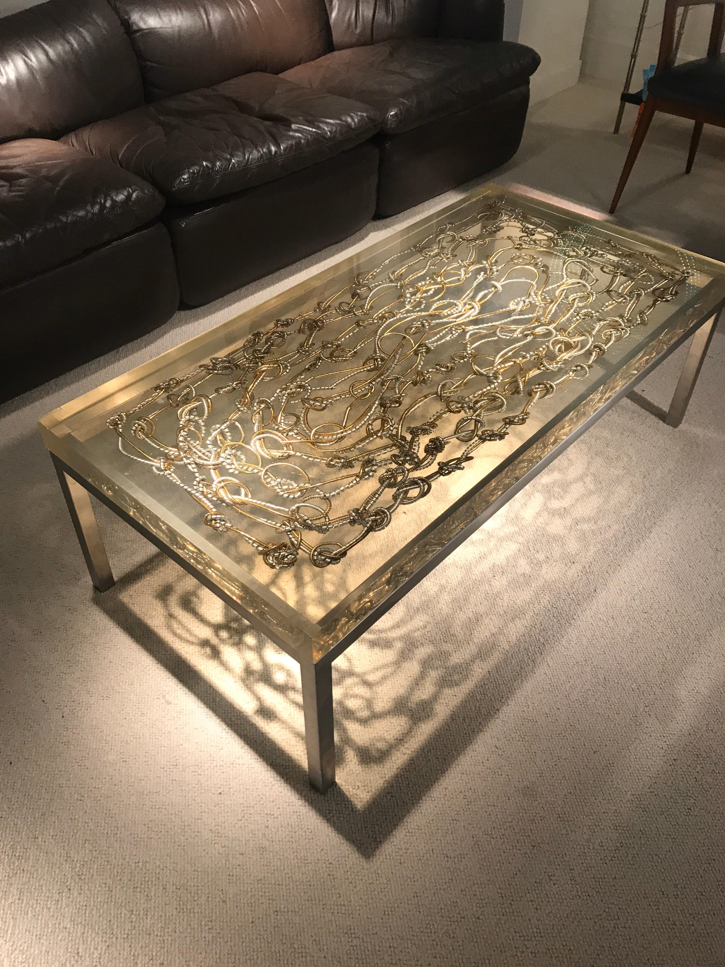 Marie Claude de Fouquieres Resin Table 9