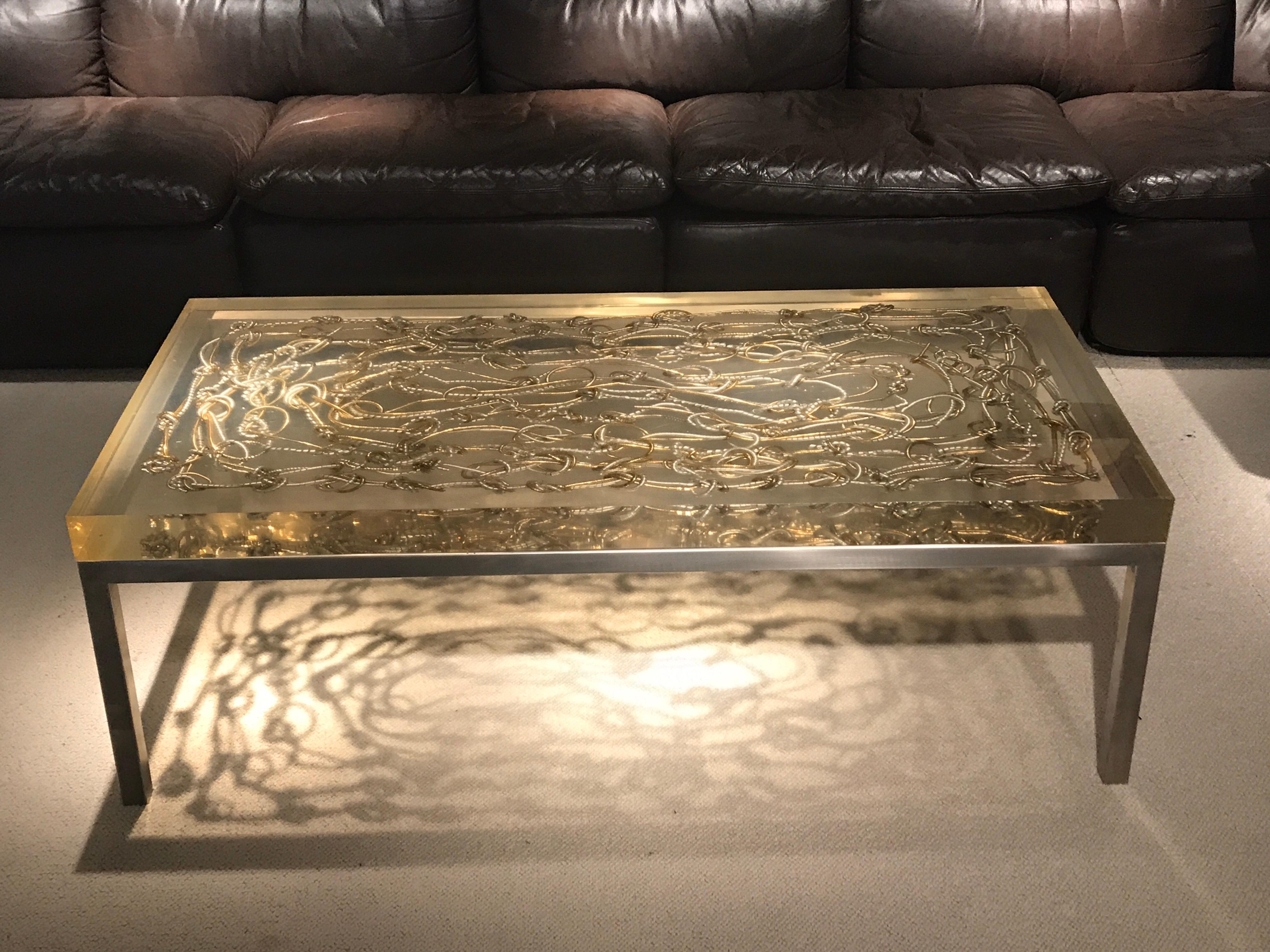 Marie Claude de Fouquieres Resin Table 10