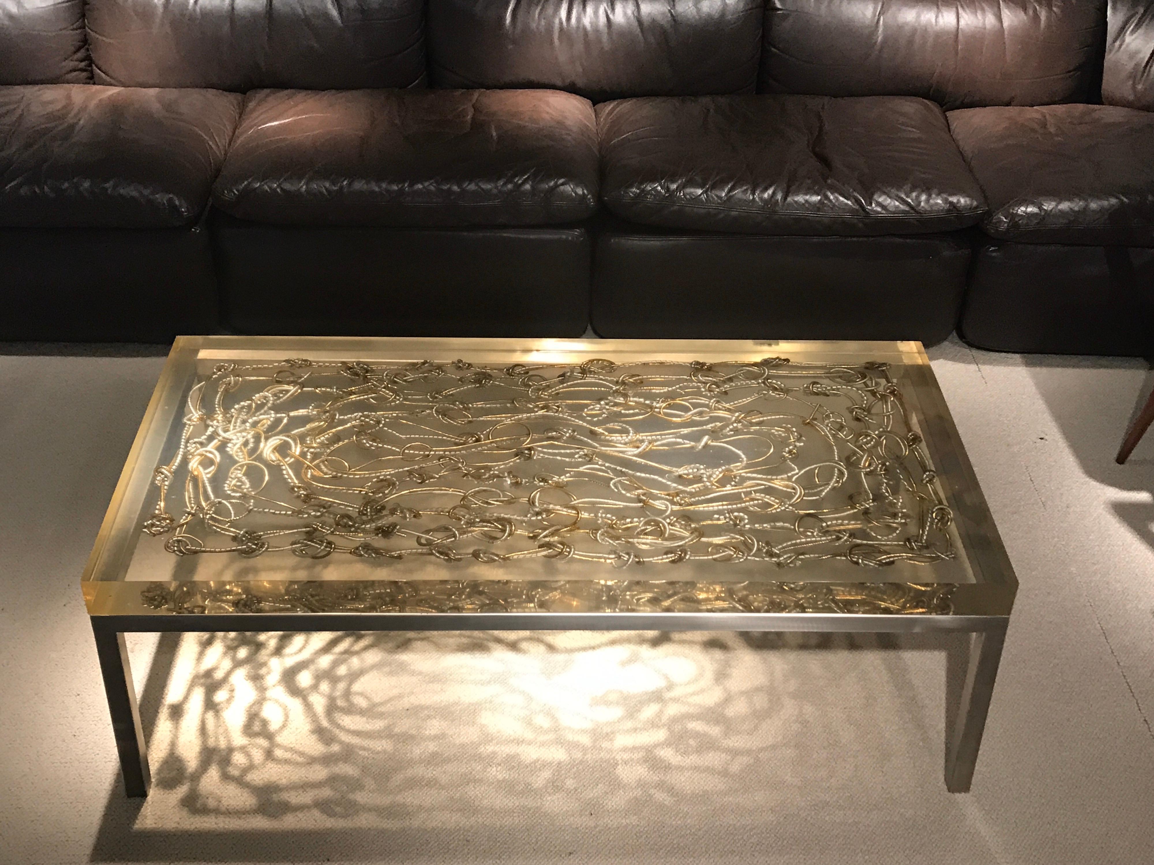 Marie Claude de Fouquieres Resin Table 11