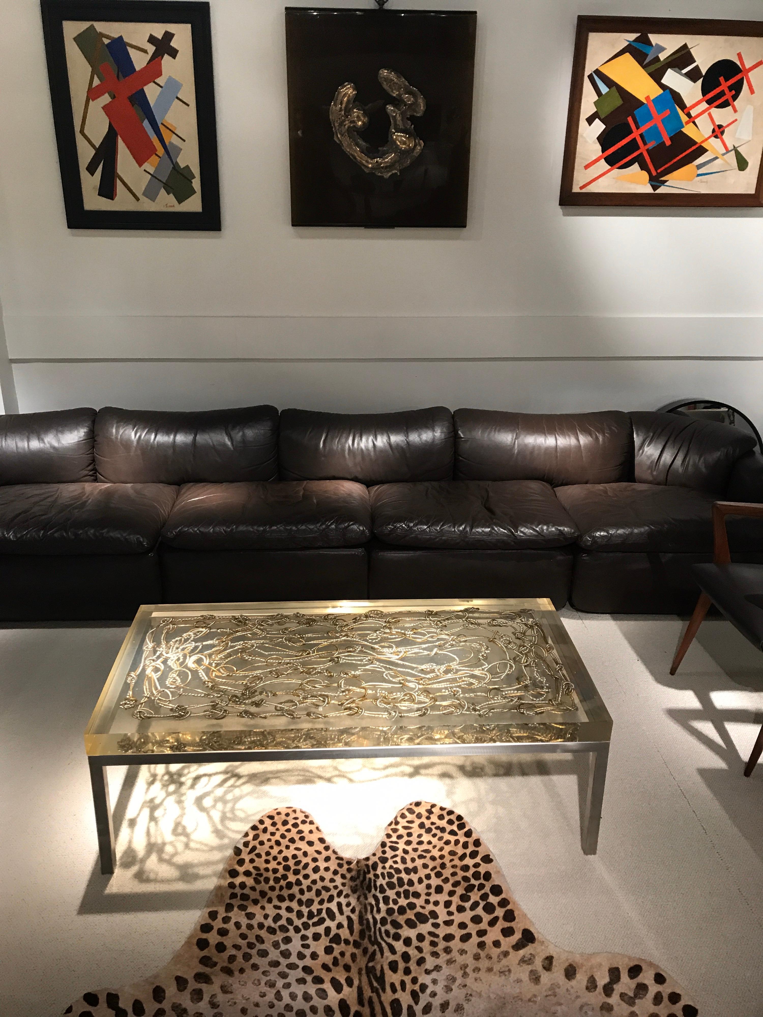 Marie Claude de Fouquieres Resin Table 1