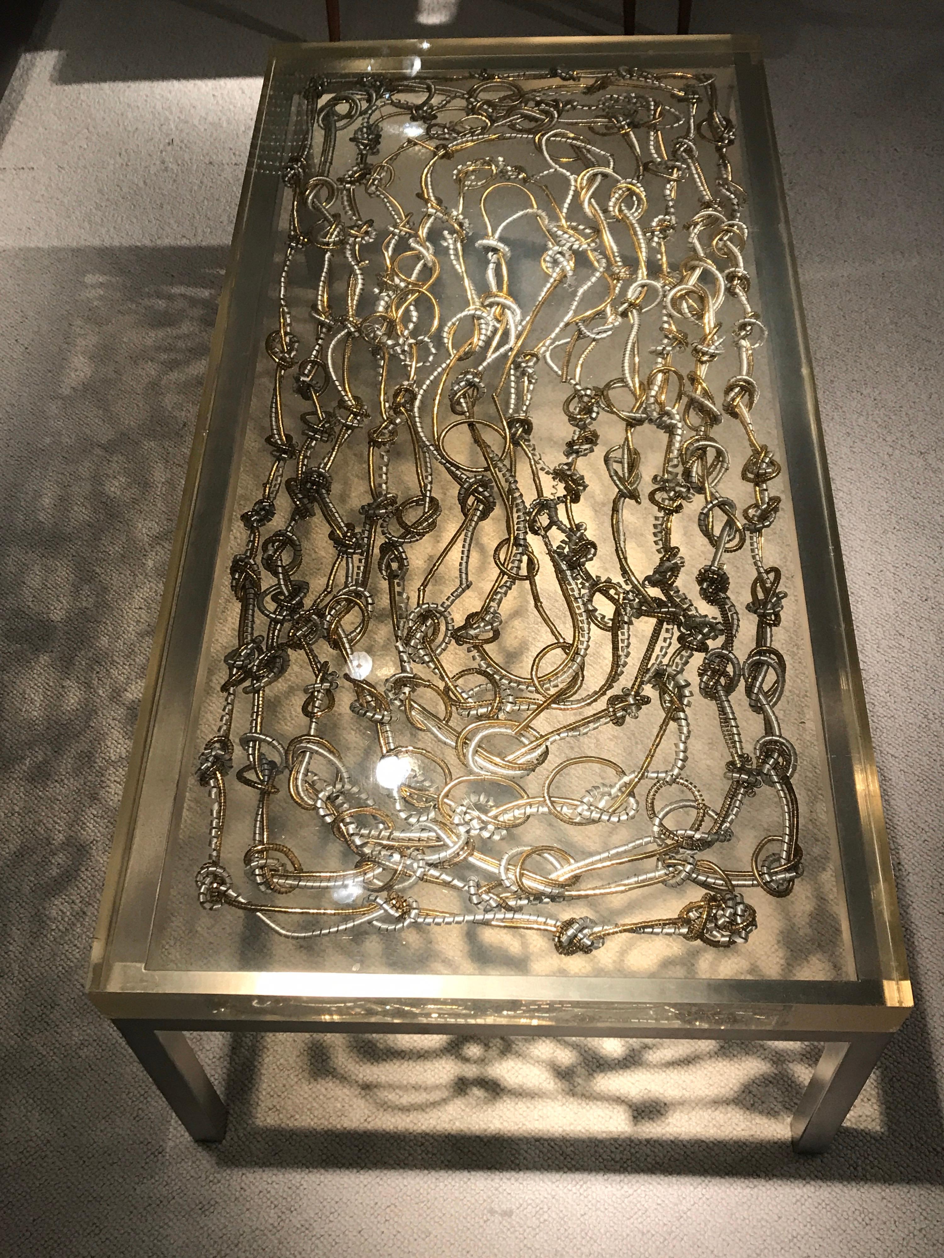 Marie Claude de Fouquieres Resin Table 3