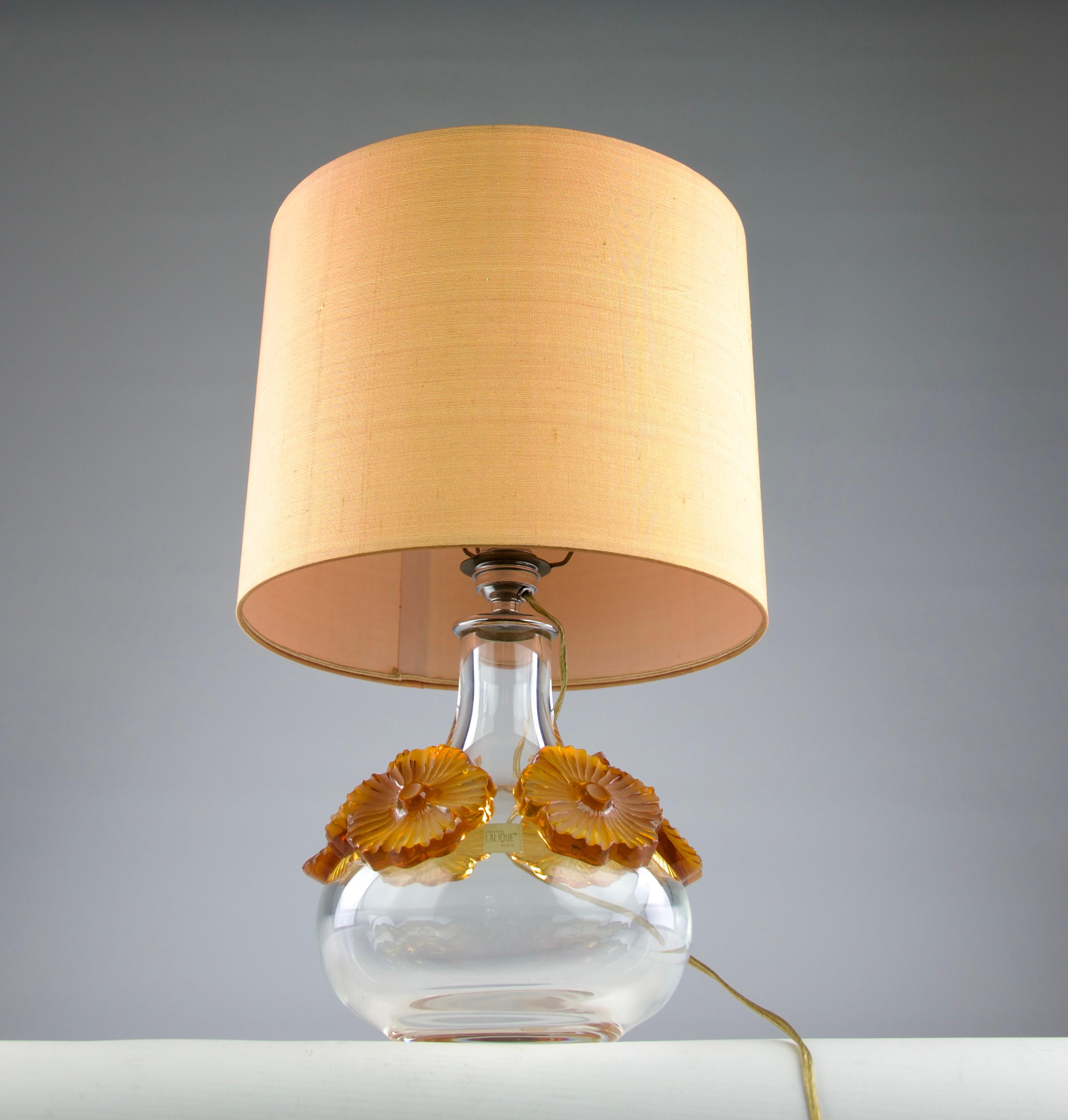 Fine XX secolo Marie-Claude Lalique per Lalique, Lampada 