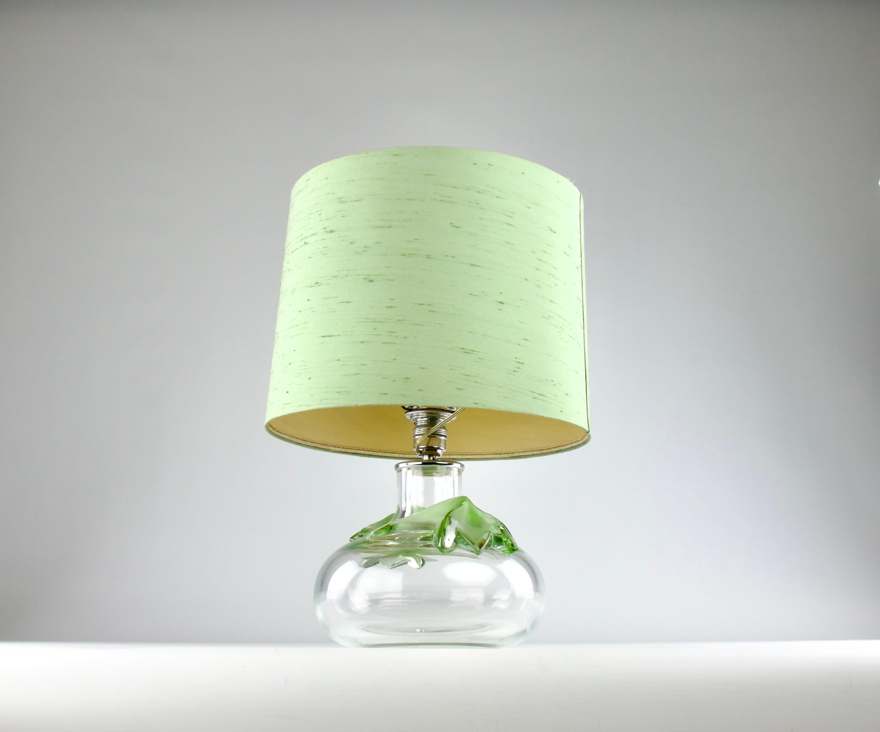 Francese Marie-Claude Lalique per Lalique, Lampada da tavolo 