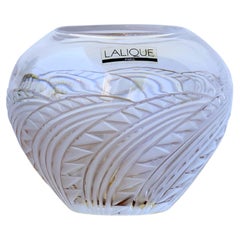 Vintage Marie-Claude Lalique "Zagora" Art Deco Vase