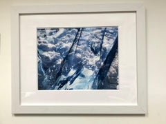 "Warming 2", Contemporary, Landschaft, Blues, Fotografie, Cyanotypie, 2019