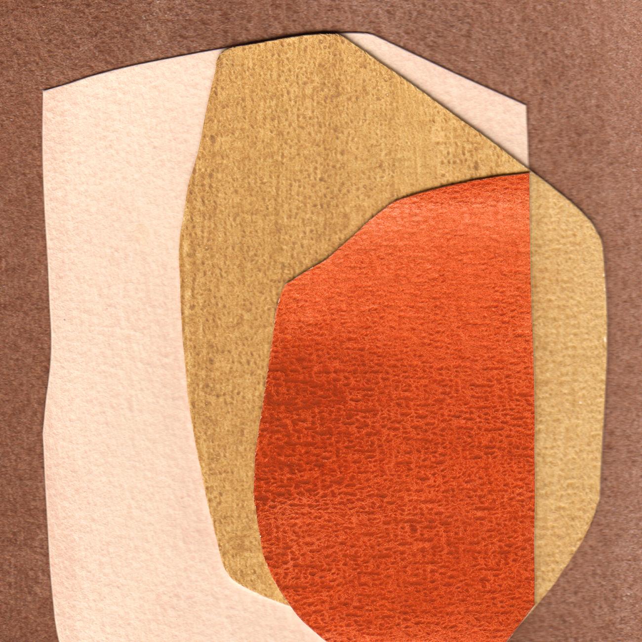 Ilot 13 (Pittura astratta) - Art Astratto di Marie de Lignerolles