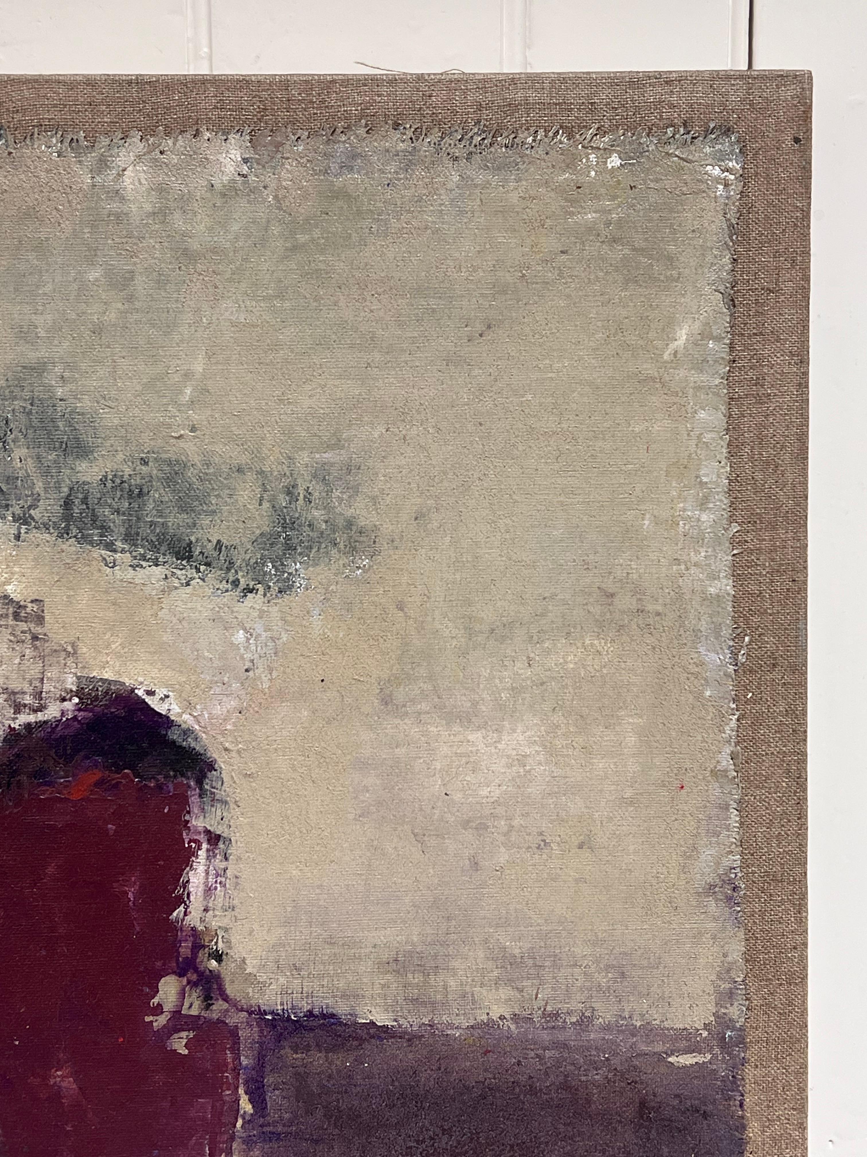 Huge French 20th Century Abstract Expression Painting For Sale 1