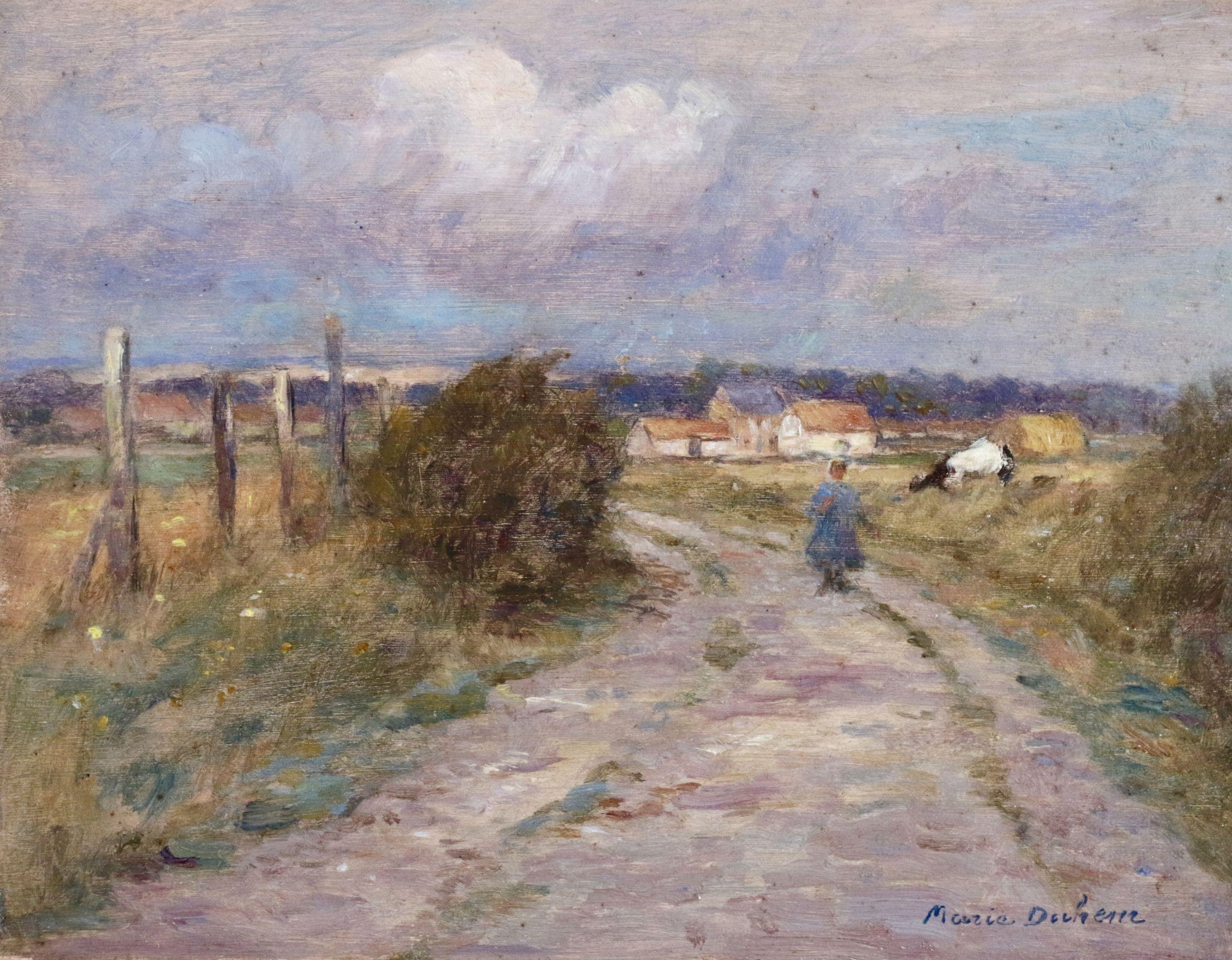 Marie Duhem Landscape Painting - The Road Home