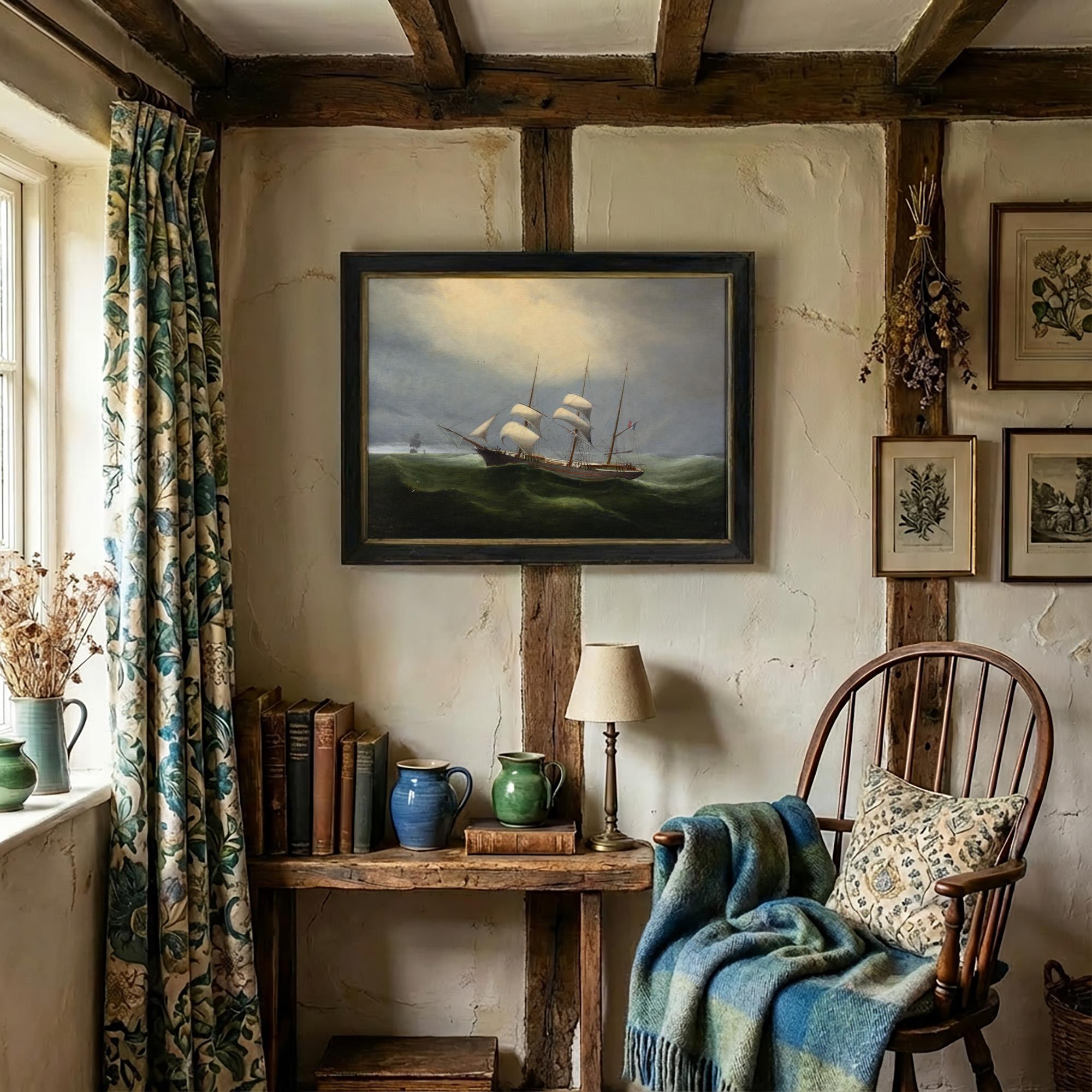 Marie-Edouard Adam (Kreis), Die Barke 