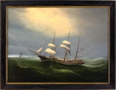 Marie-Edouard Adam (Kreis), Die Barke "Limbe" in kabbeligen Gewässern