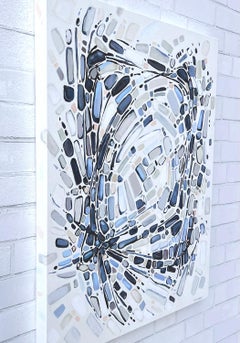 Fragmentación II - Cajas, Pintura Abstracta