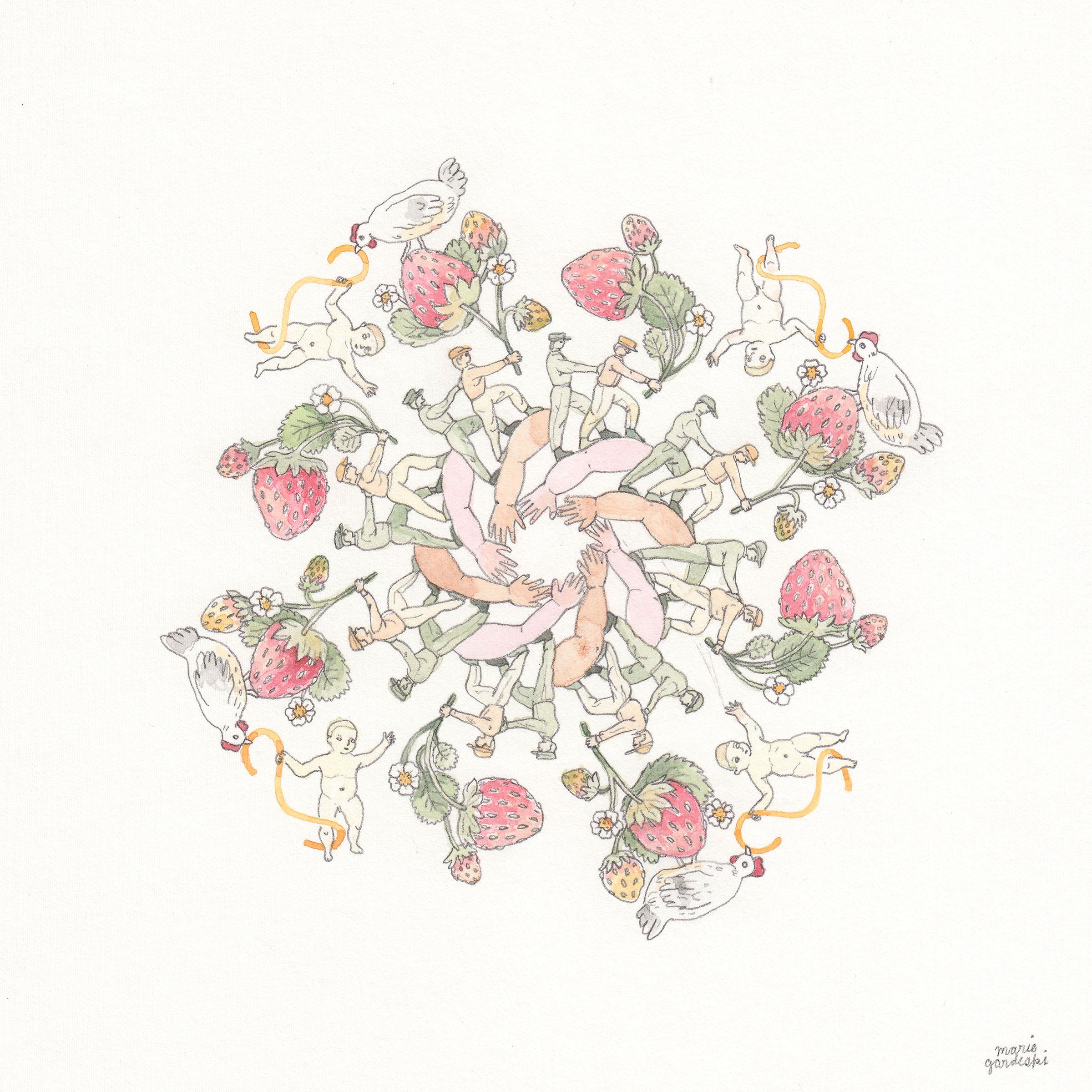 Caleidoscopio nº 7: Fresa fuerte