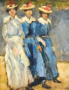 Three Madame with Her Hat - Marie Henri Mackenzie - 1910