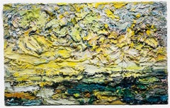 Swimming by Night Oosterschelde Oil Painting on Canvas Beach Landscape In Stock
