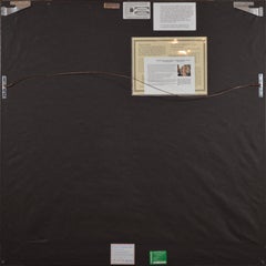 "Hopi Point" di Marie Kash-Weltzheimer; opera incorniciata, 39" x 39", pastello su carta, 2008