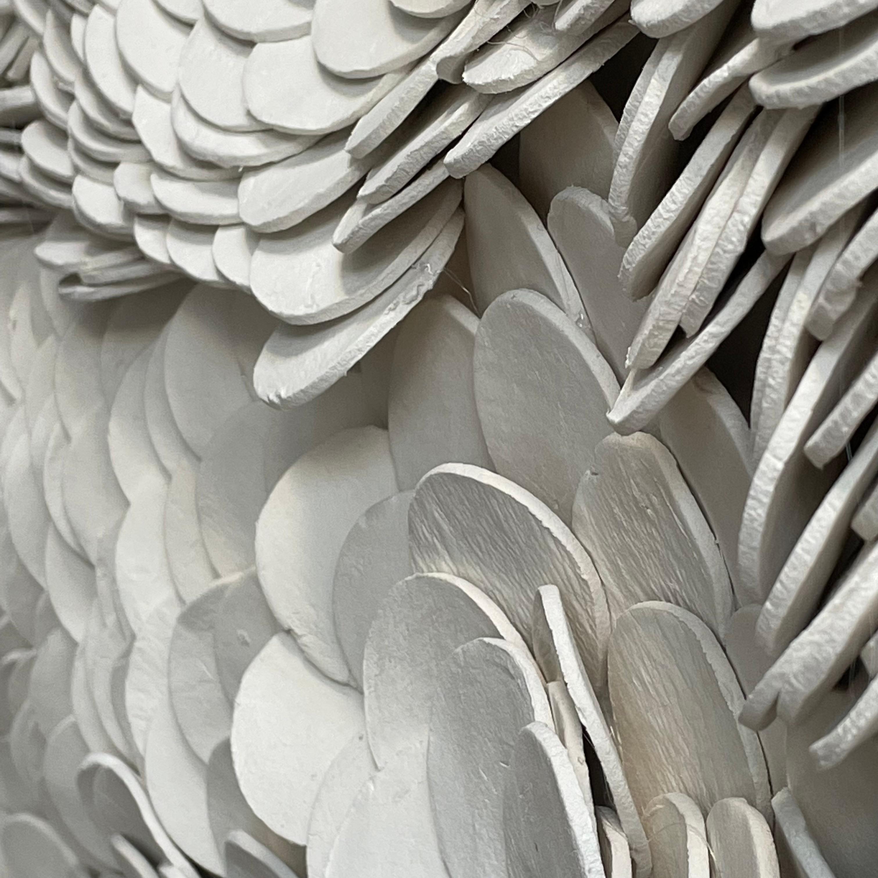Lapis 771  - 3D abstract geometric ceramic composition - Sculpture by Marie Laforey