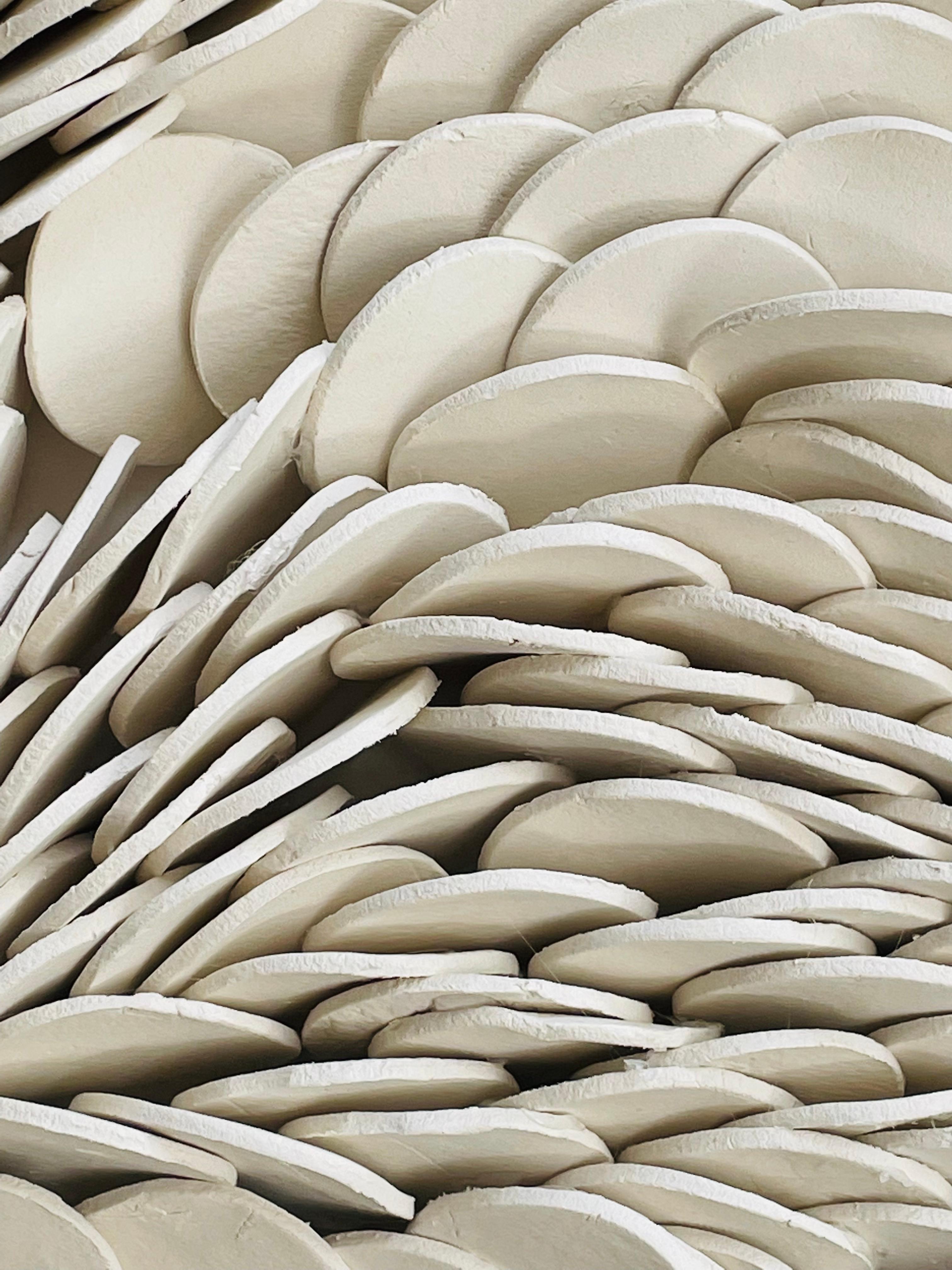 abstract ceramic wall art