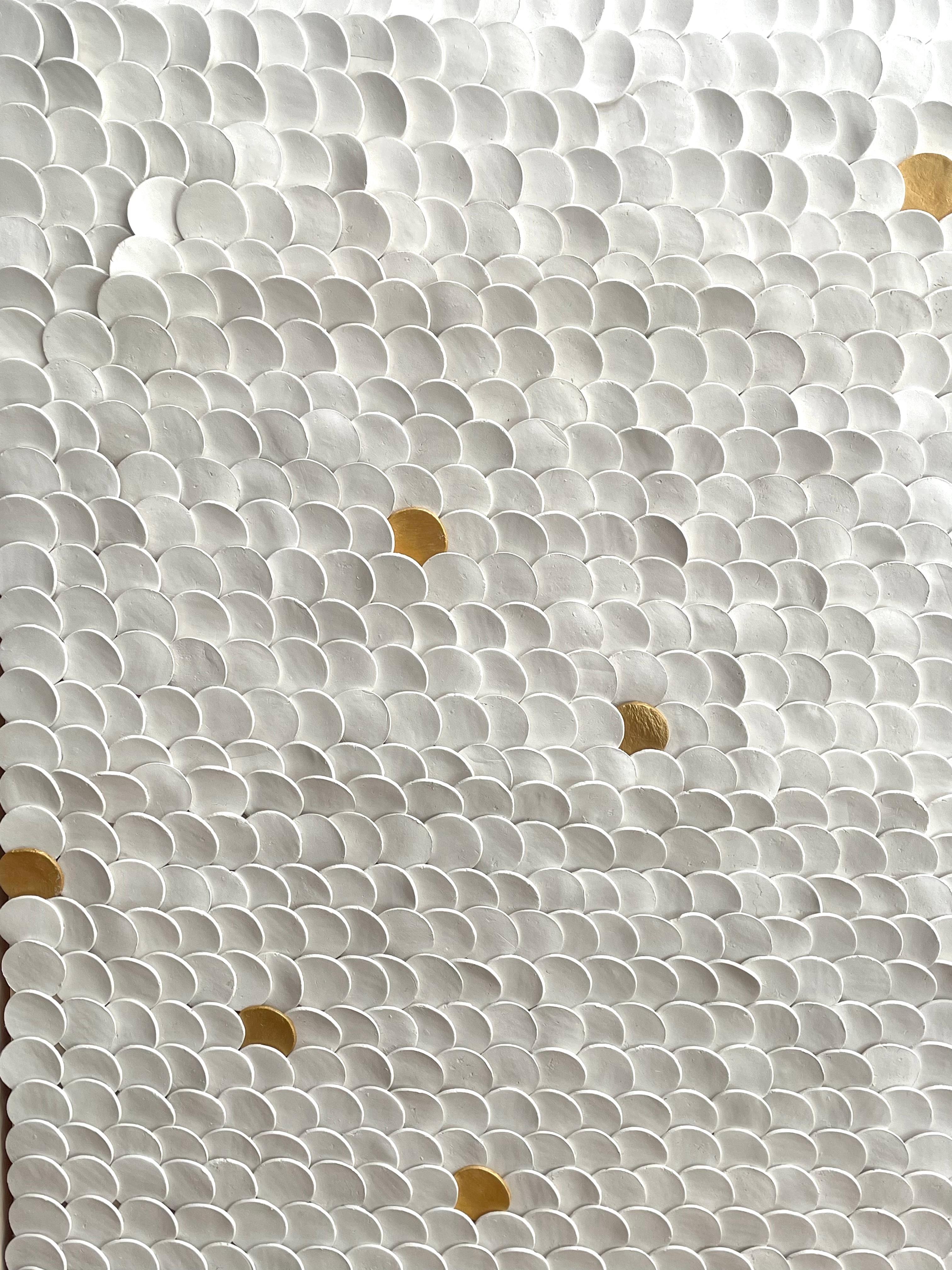 Marie Laforey is a self-taught artist based in New York, US who maintains a sustainable art practice using primarily organic material. Laforey enjoys the tactility of working with organic mediums and learning how to craft preserved moss, clay,