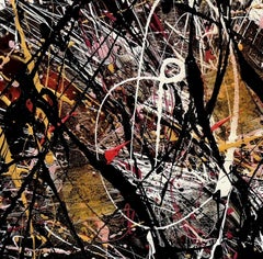 style Pollock « BATTRE LA MESURE »
