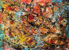 « L'AU DELA DES MOTS »  Le style Pollock