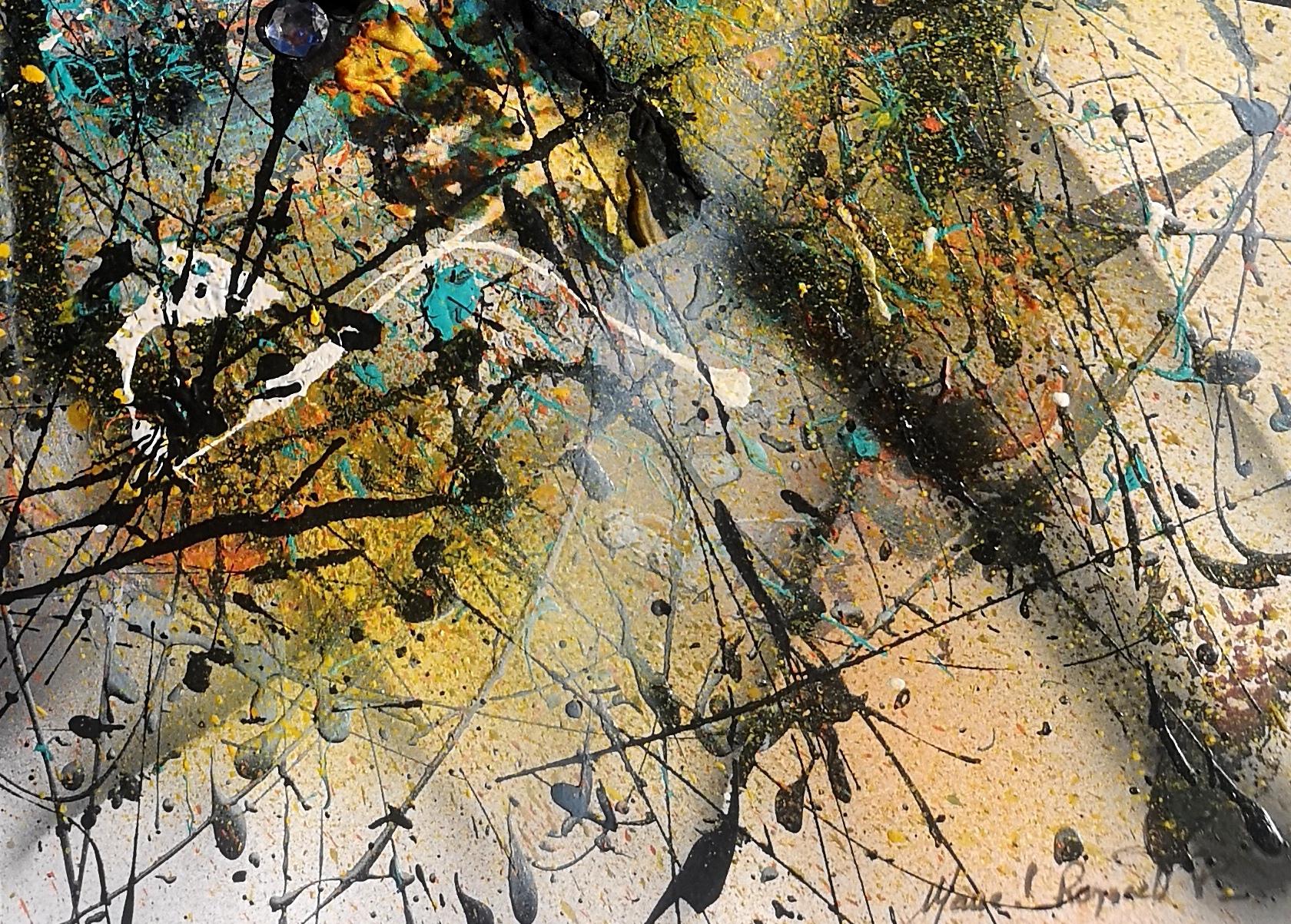 style Pollock « LES FRUITS DE L''ACTE » en vente 1