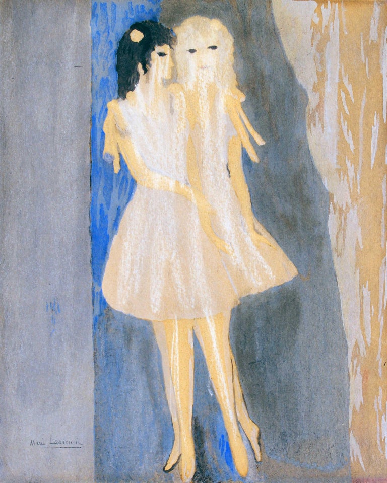 Marie Laurencin Models Original Watercolor and Ink