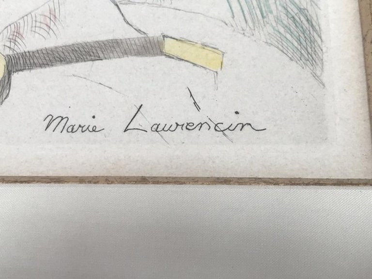 French Marie Laurencin Original Etching For Sale