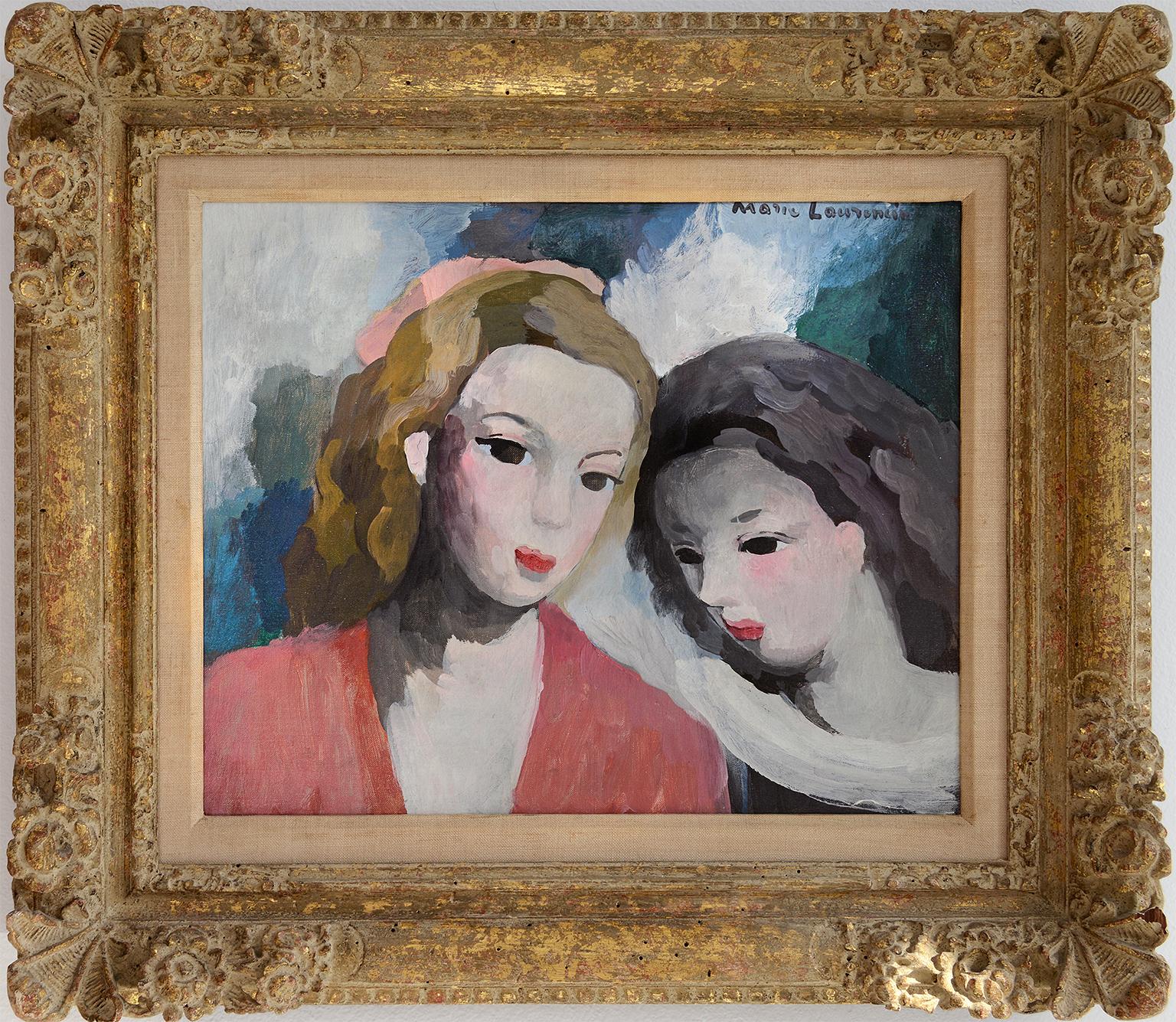 Marie Laurencin Portrait Painting - "Deux Femmes"  Two Women