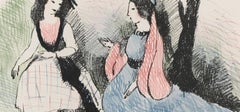 Marie Laurencin, Alice and the Queen, Alice's Adventures in Wonderland, 1930