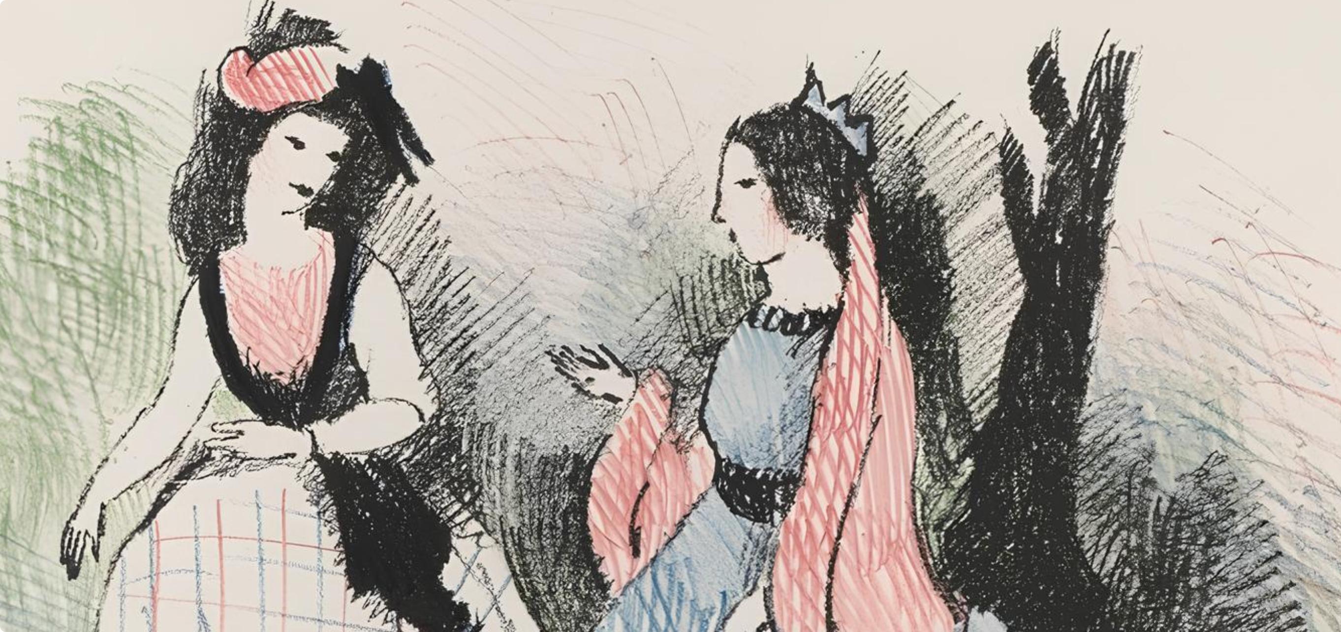 Composición, Las aventuras de Alicia en el país de las maravillas, Marie Laurencin en venta 2