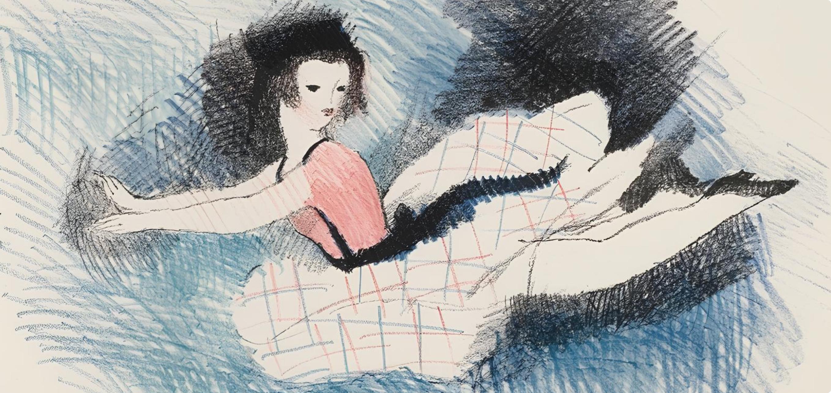 Composición, Las aventuras de Alicia en el país de las maravillas, Marie Laurencin en venta 2