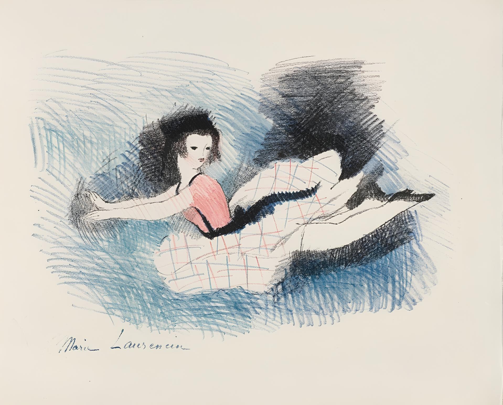 Composición, Las aventuras de Alicia en el país de las maravillas, Marie Laurencin en venta 4