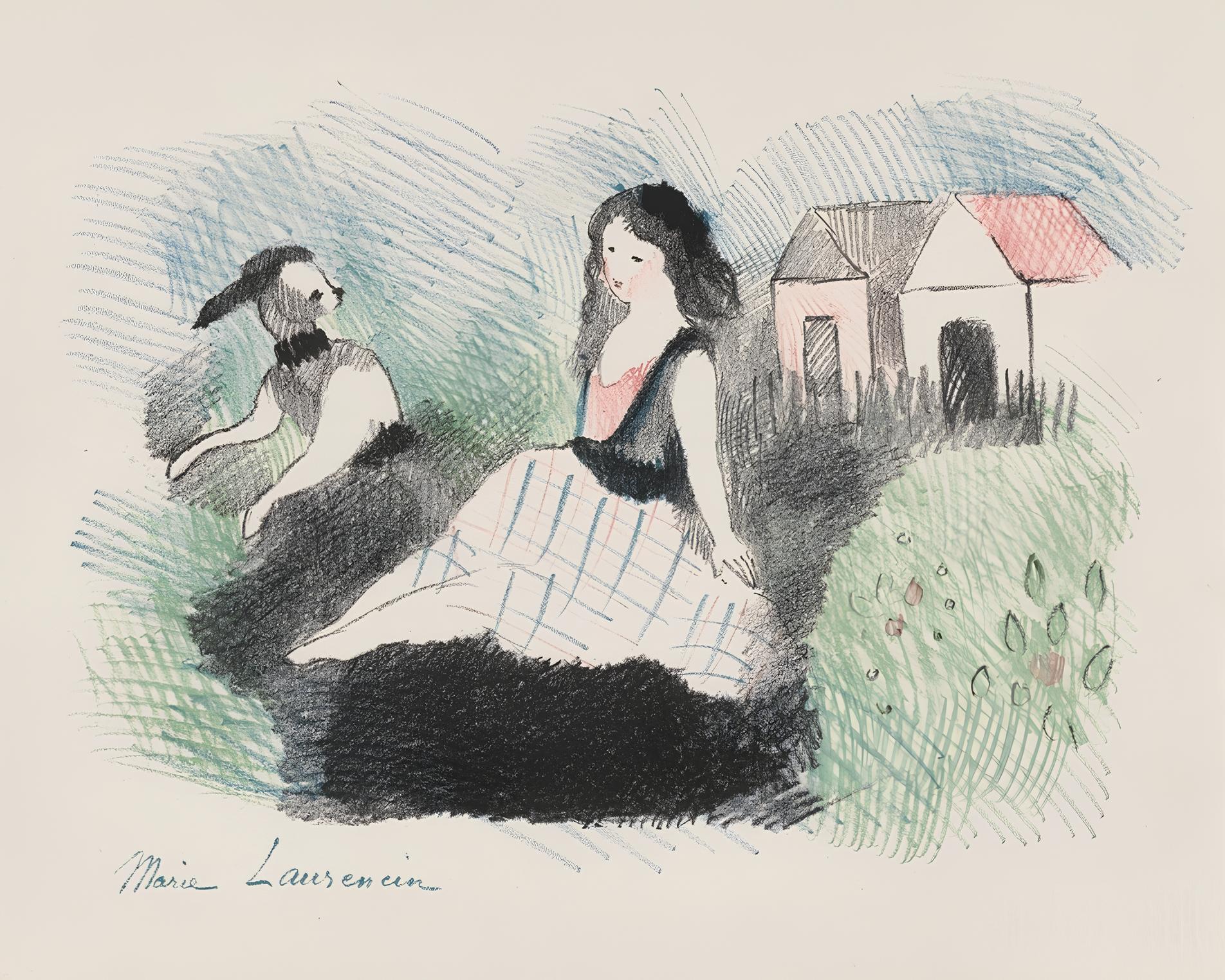 Composition, Alice's Adventures in Wonderland, Marie Laurencin For Sale 4