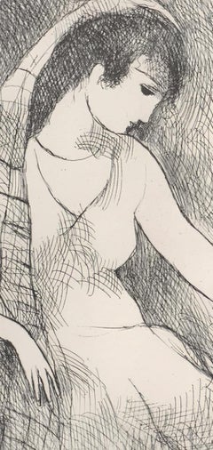 Marie Laurencin, Abandoned Young Woman, from Antares, 1944