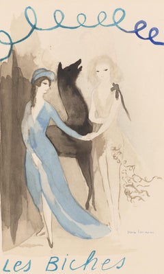 Marie Laurencin, Untitled, from Les Biches, 1924