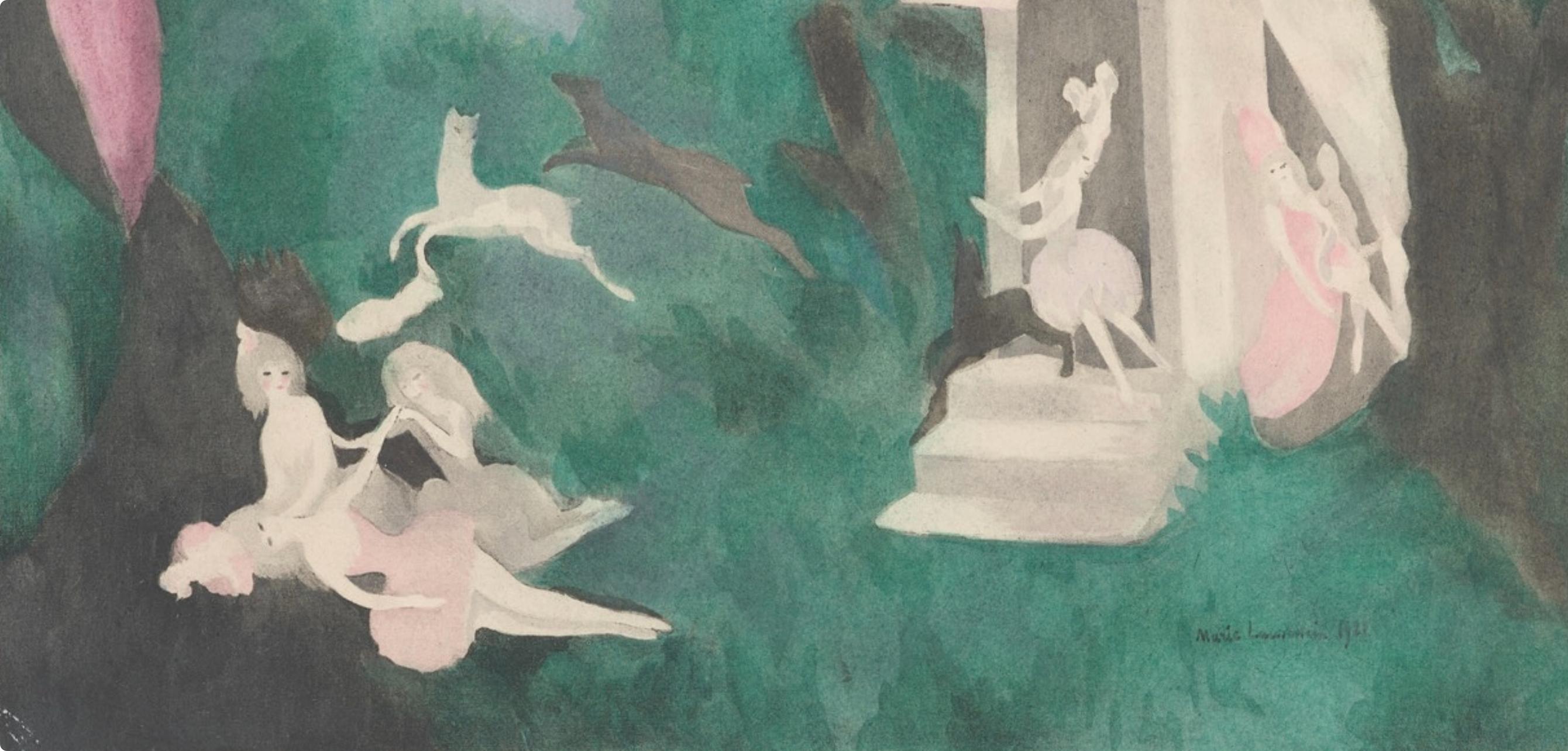 Composición, Les Biches, Marie Laurencin en venta 1