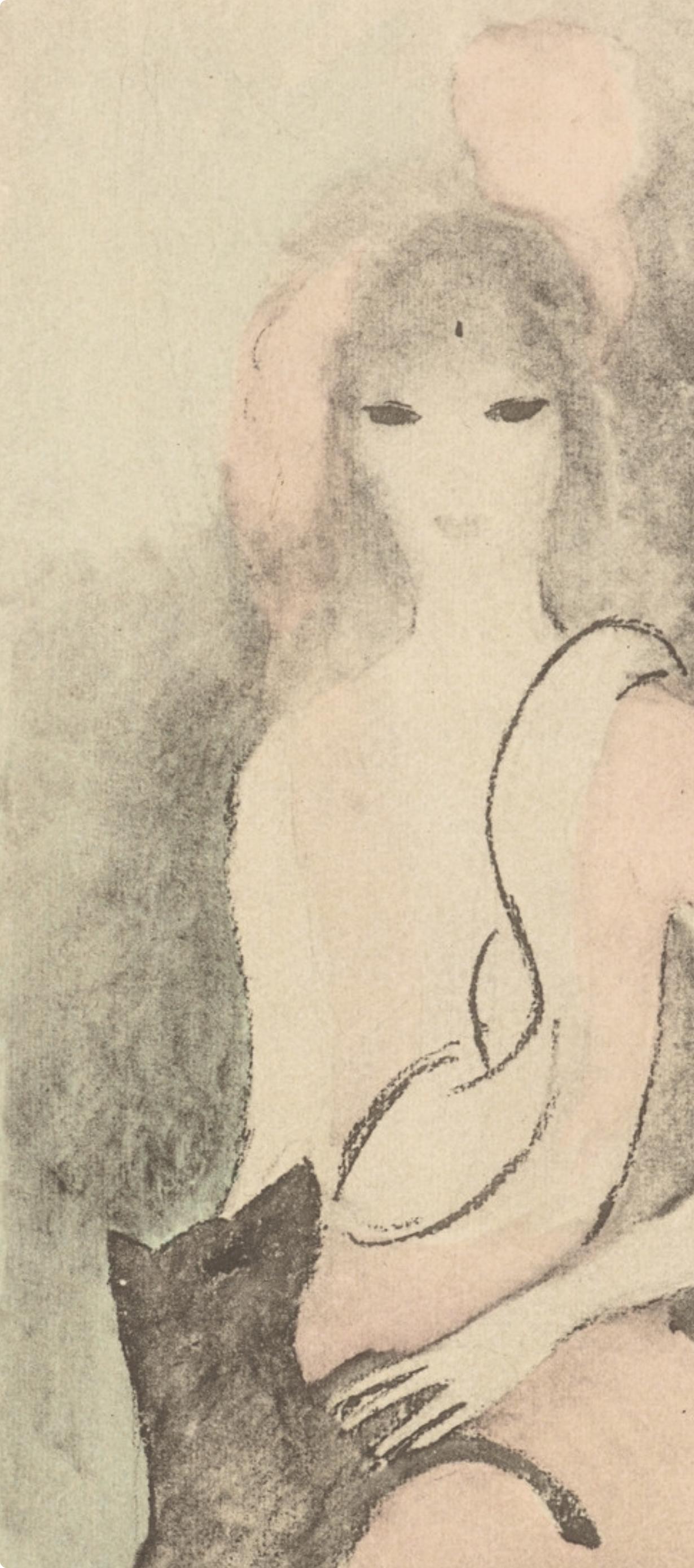 Composition, Les Biches, Marie Laurencin For Sale 2