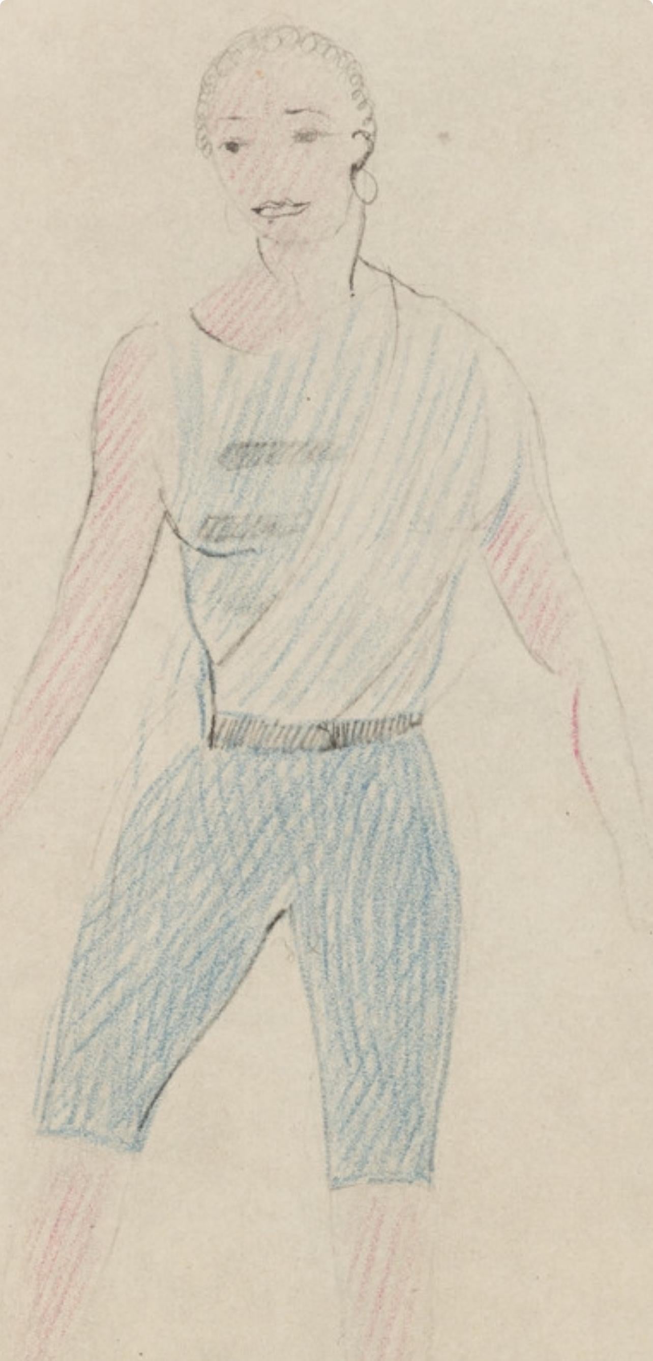 Composición, Les Biches, Marie Laurencin en venta 2