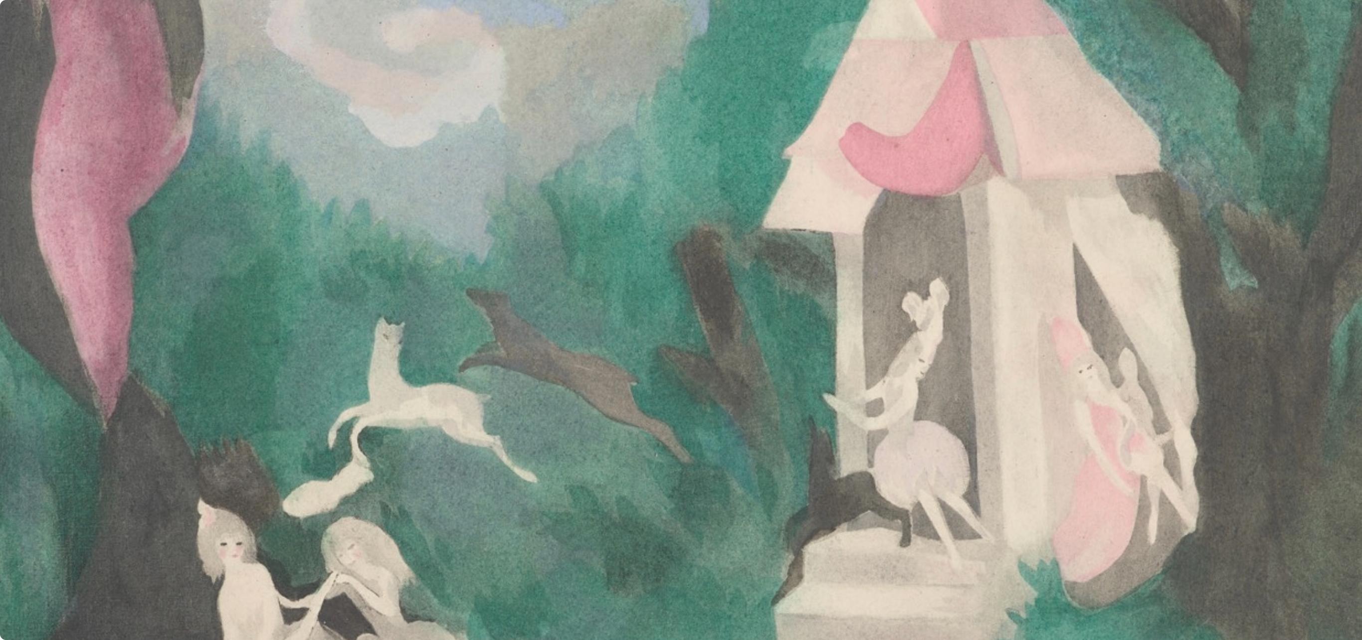 Composición, Les Biches, Marie Laurencin en venta 2