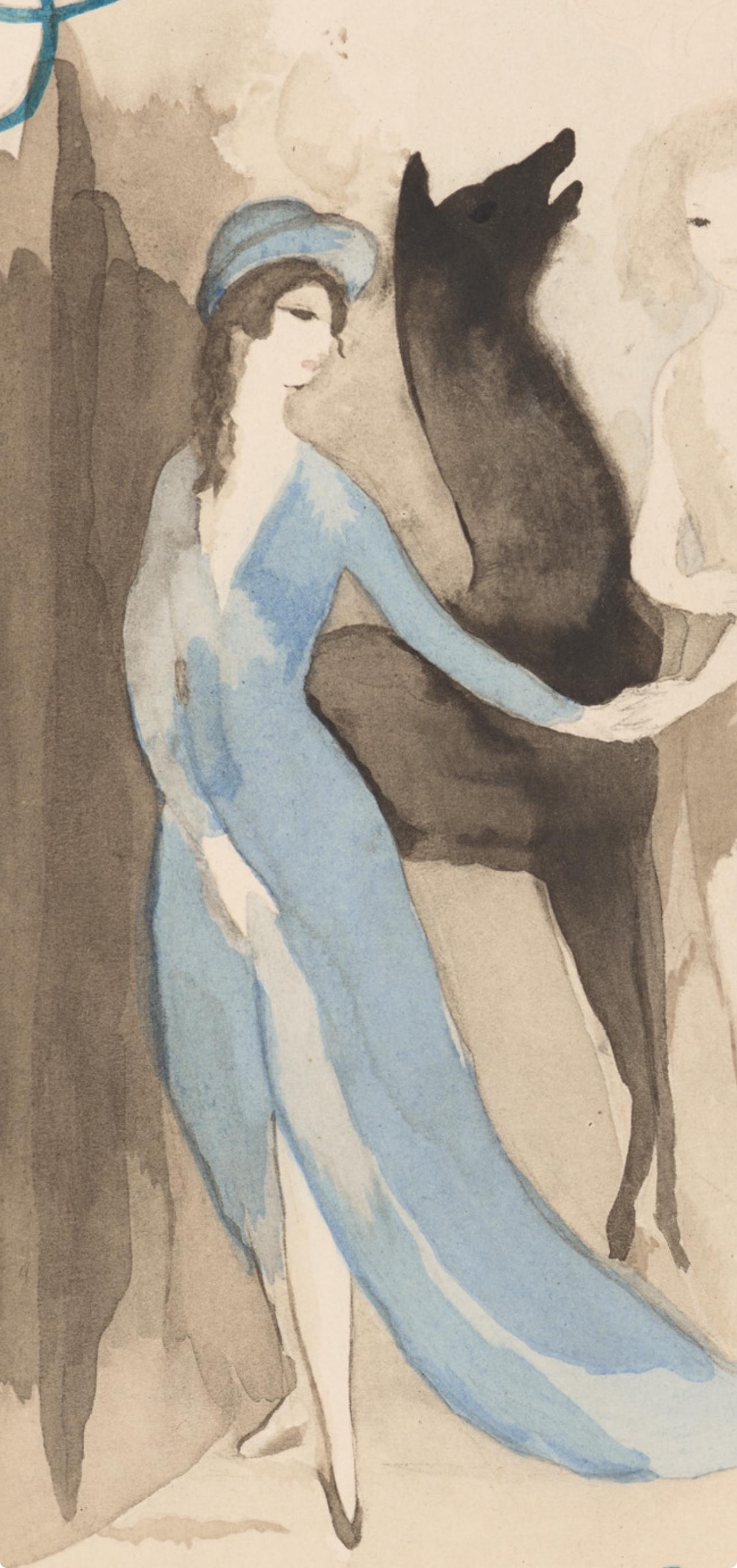 Composición, Les Biches, Marie Laurencin en venta 3
