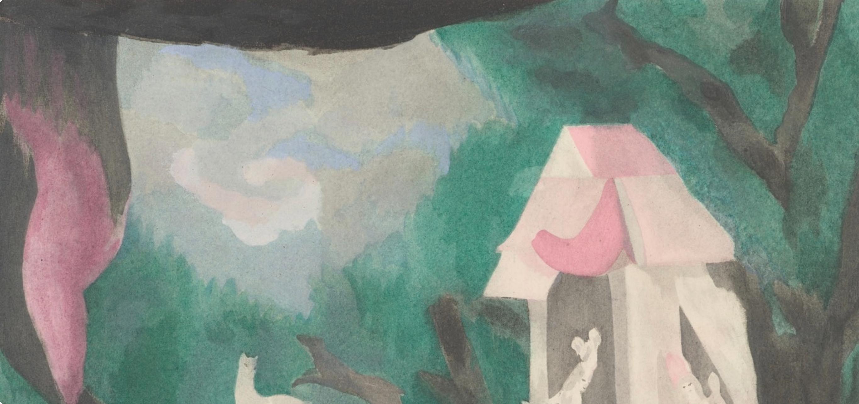 Composición, Les Biches, Marie Laurencin en venta 3