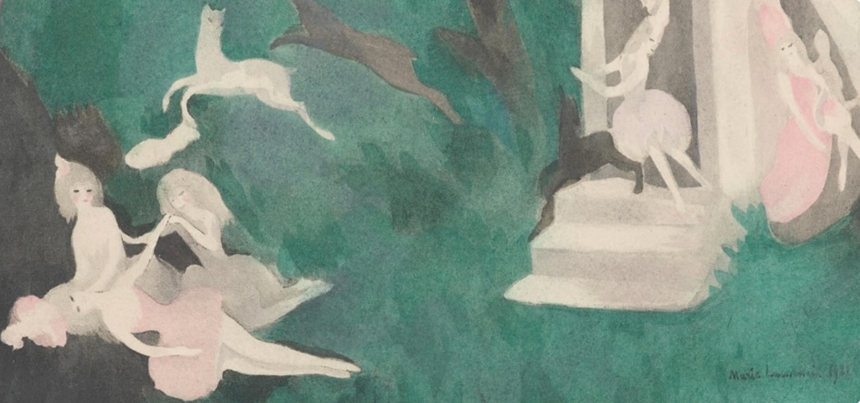 Composición, Les Biches, Marie Laurencin en venta 4