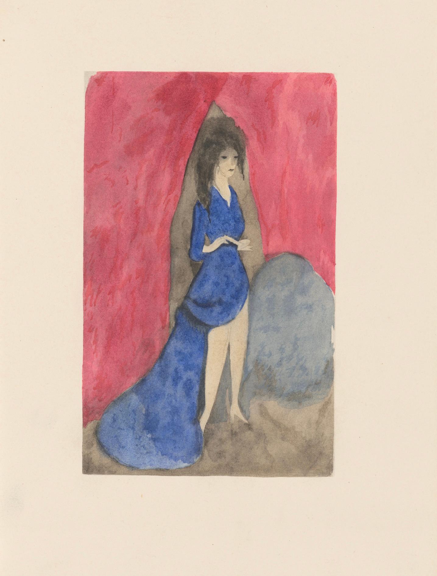 Composición, Les Biches, Marie Laurencin en venta 5