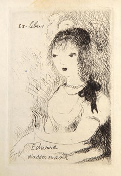 Edward Wasserman, Impressionist Etching by Marie Laurencin