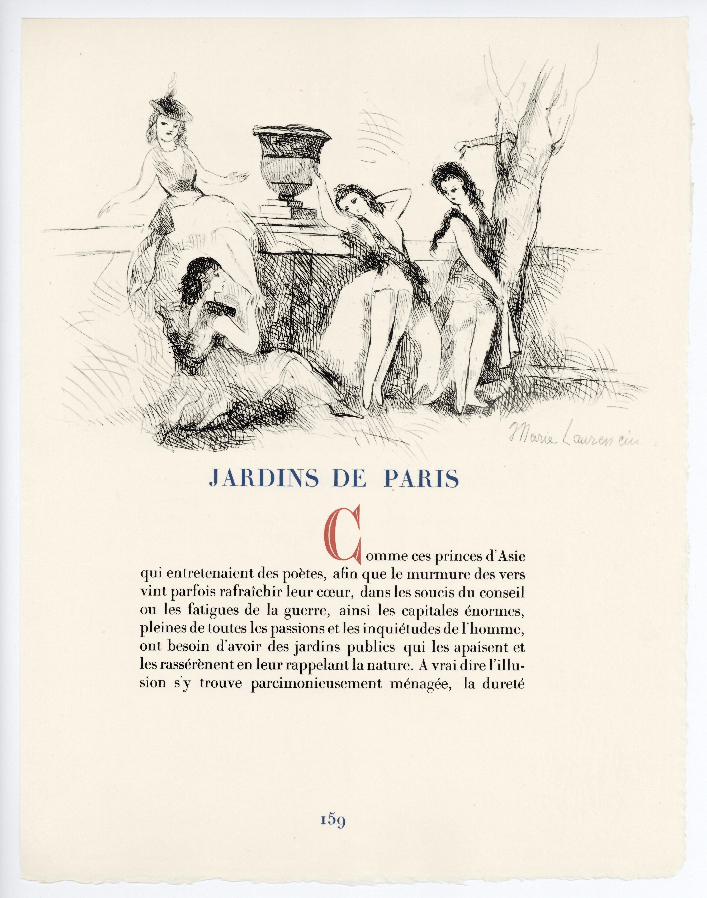 Medium: original etching. This impression on Canson et Montgolfier wove paper was printed in 1937 in an edition of 500 for the 