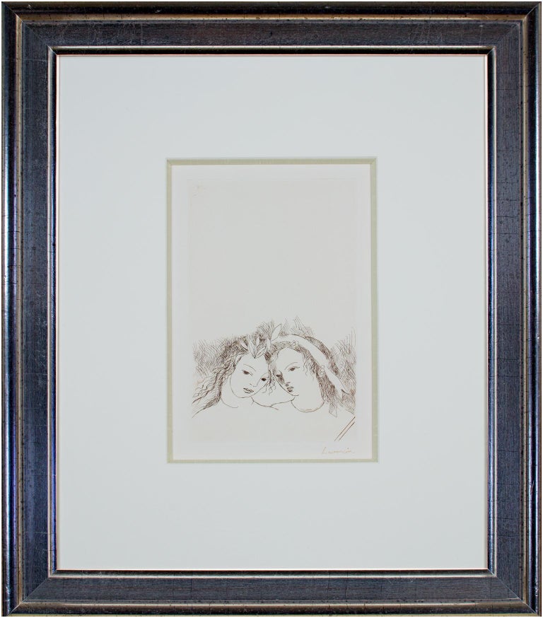 Marie Laurencin "Jean and Sappho," original portrait