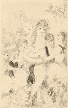 Laurencin, La Ronde, Dix filles dans un pré (después)