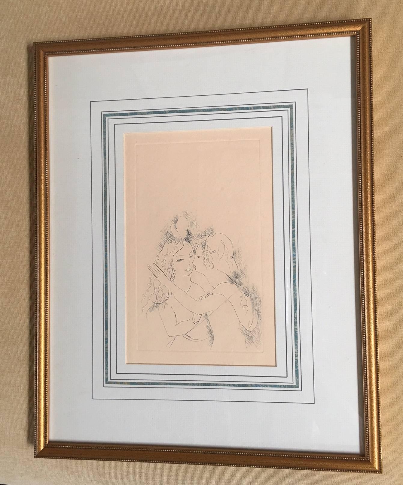 marie laurencin the kiss