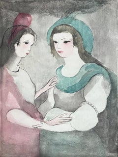 Marie Laurencin, Ohne Titel, aus Dialog über den Tanz, 1949 (after) Marie Laurencin
